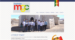 Desktop Screenshot of fundacionemegece.org